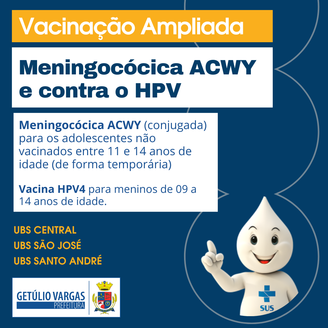 Agência Minas Gerais  Vacina contra o HPV: meninos e meninas de 9 a 14 anos  devem ser imunizados