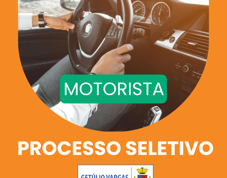 Prefeitura de Getúlio Vargas abre Processo seletivo para contratação temporária de motorista