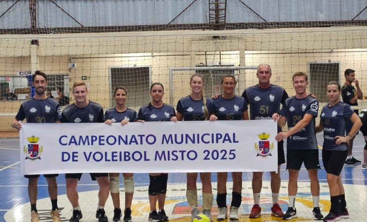 Campeonato Municipal de Vôlei Misto tem início comjogos disputados e participação da comunidade