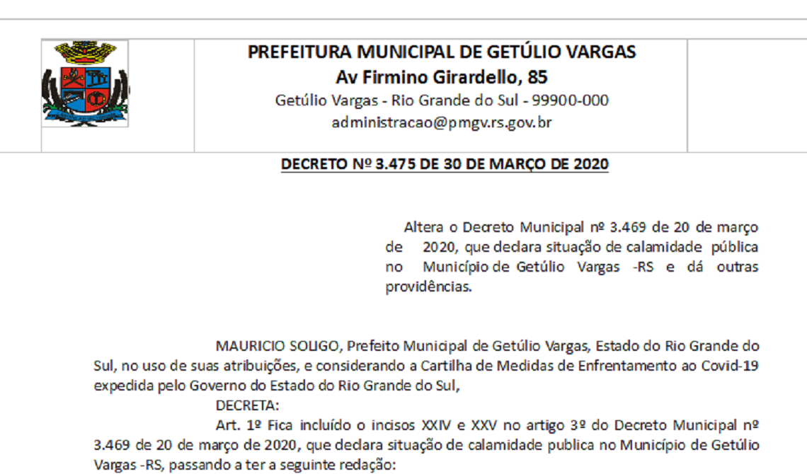 Decreto 3475 altera decreto 3469 alterações estabelecimentos igrejas