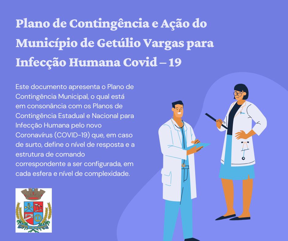 Plano de Contingência e Ação do Município de Getúlio Vargas para Infecção Humana Covid – 19