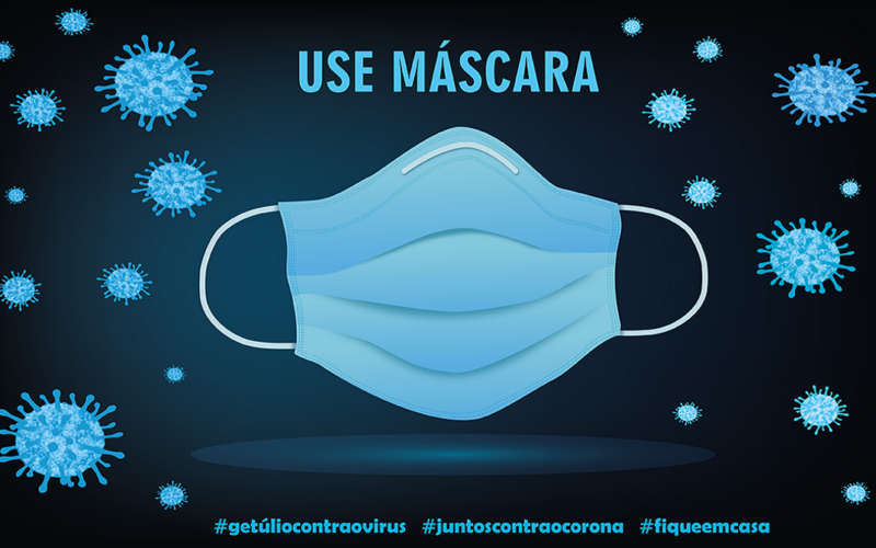 Máscara AZUL site