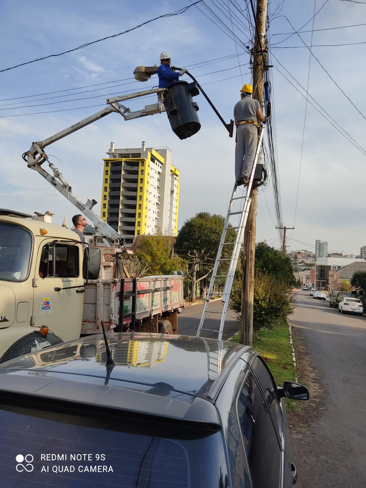 Trocas de lâmpadas iniciaram pelo centro da cidade (1)