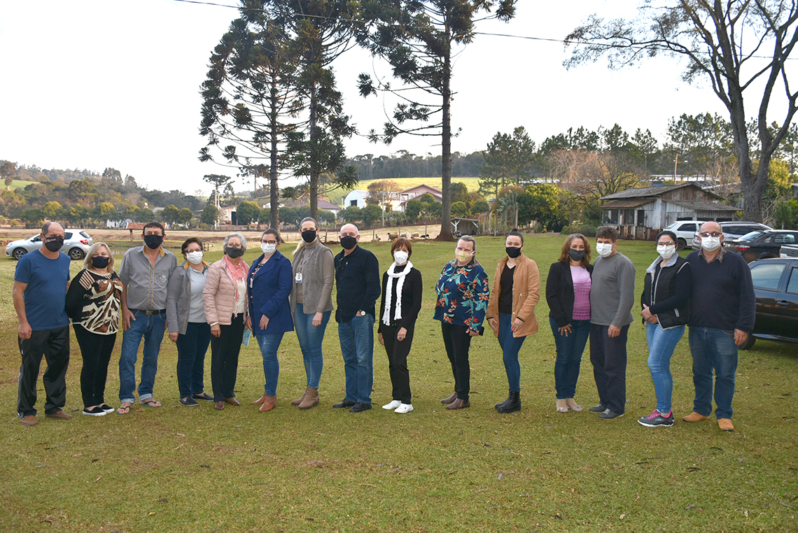Integrantes do Roteiro Turístico Rural de Getúlio Vargas