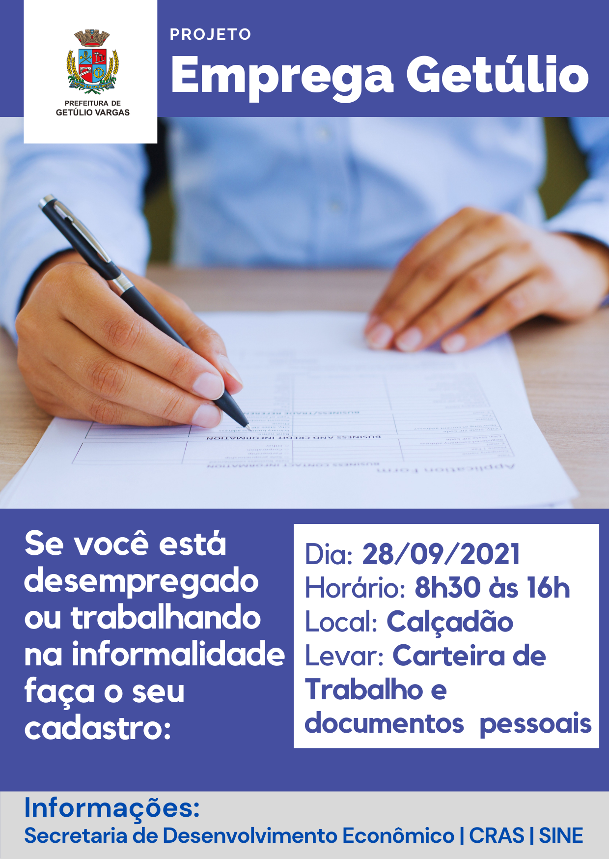 Emprega Getúlio