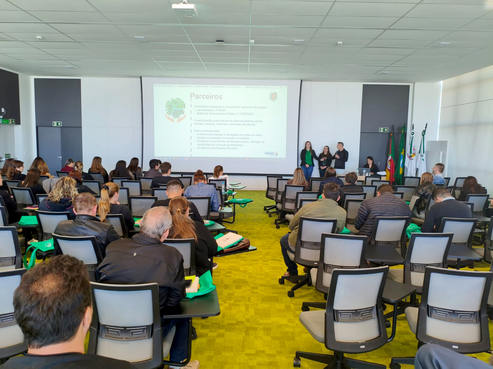 Apresentação do Projeto Fiscal Ambiental Mirim