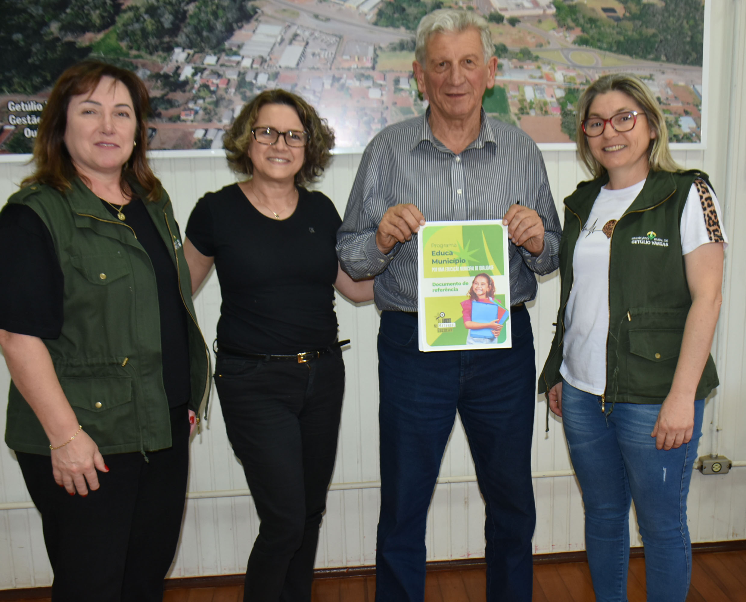Visita ao Gabiente do Prefeito Pedro Paulo Prezzotto
