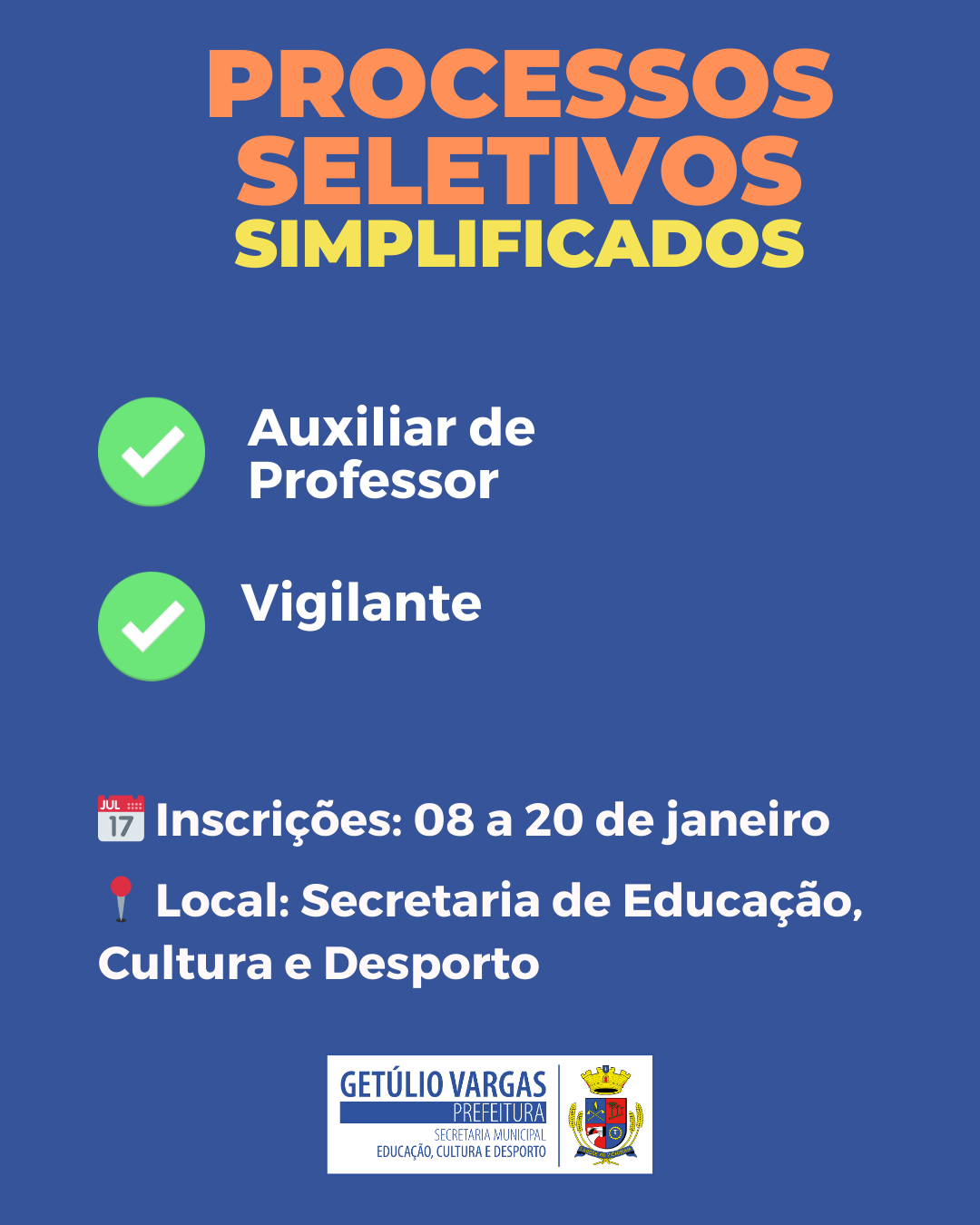 Processo Seletivo Simplificado