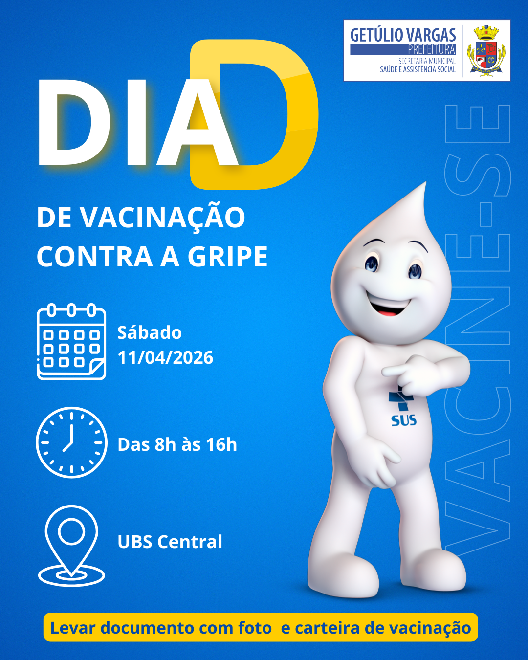 Dia D Vacinação contra a Gripe