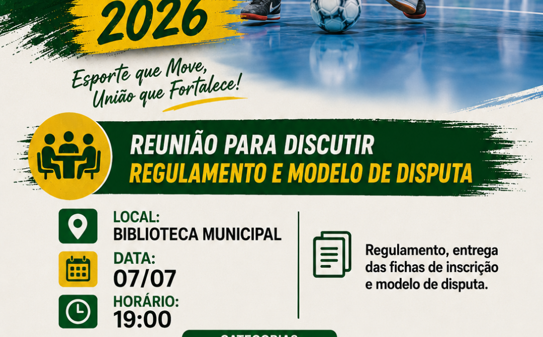 Campeonato Municipal de Futsal 2026