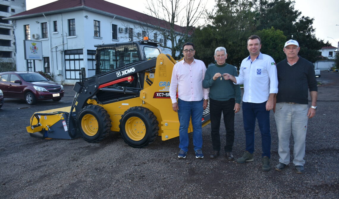 Momento do recebimento do equipamento