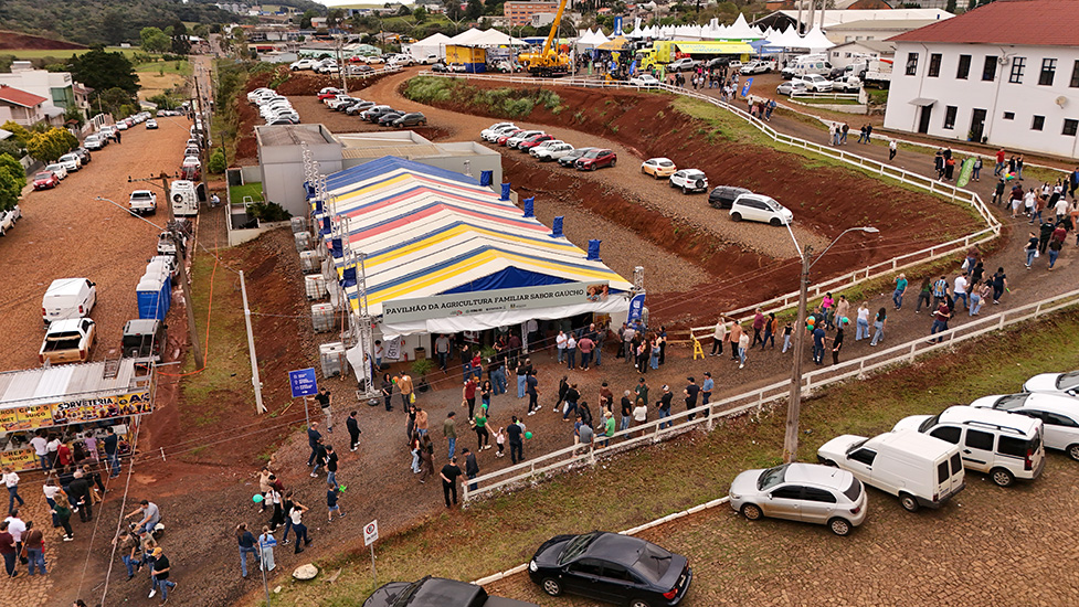 Pavilhão da Agricultura Familiar valoriza a produção regional e reúne 30 expositores na Expo Getúlio Vargas 2026