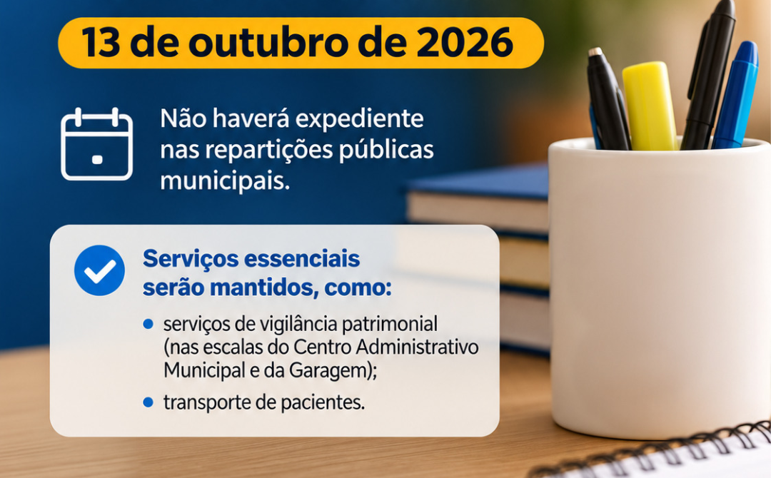 Ponto Facultativo em 13 de Outubro